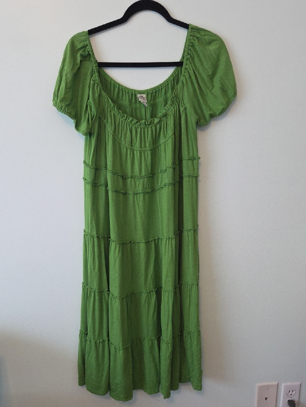 Tiered Peasant Style Dress